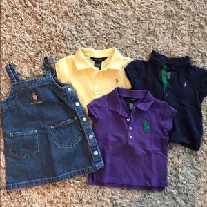 Polo Ralph Lauren toddler size 2 lot